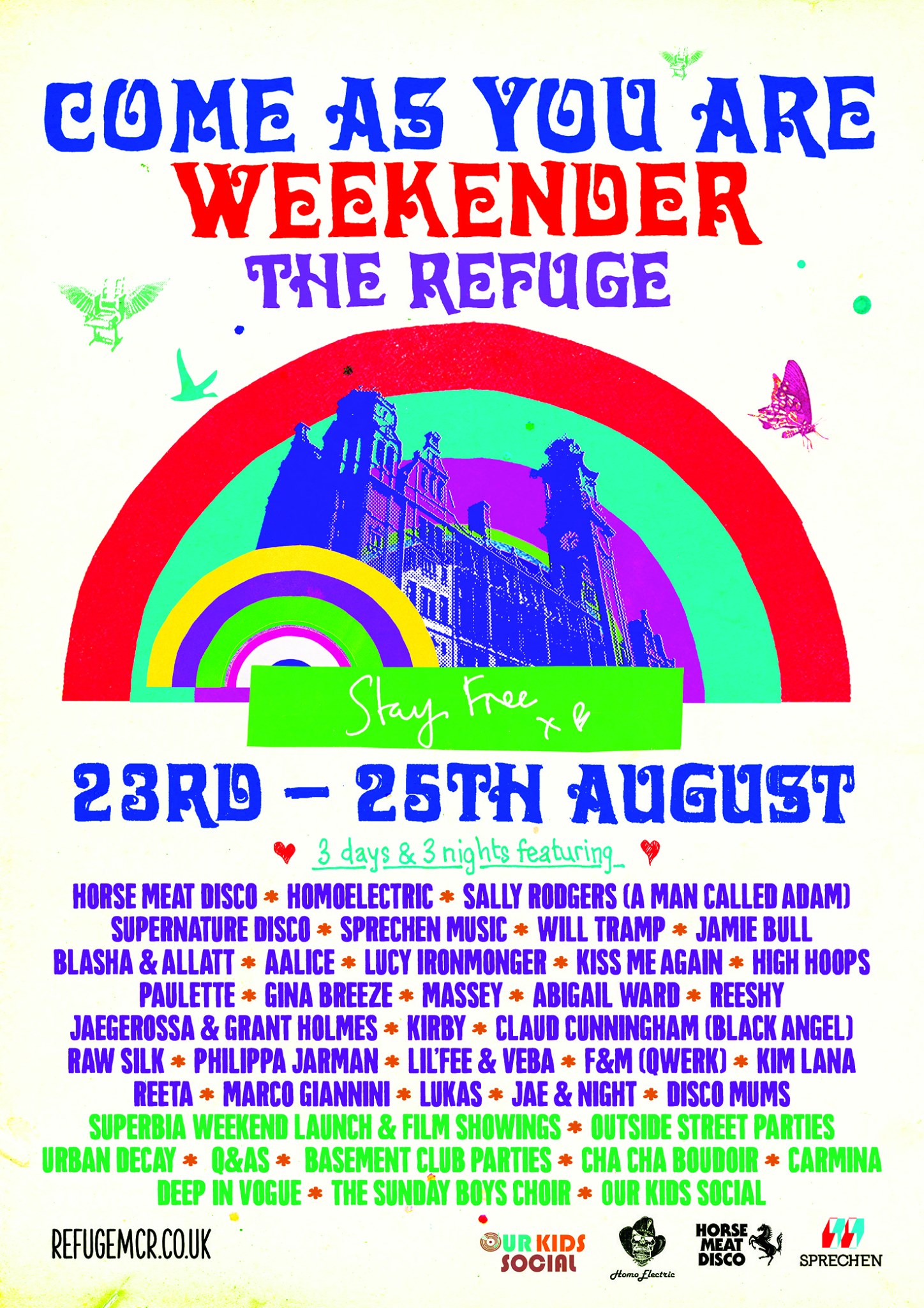 DJing at Come As You Are Weekender